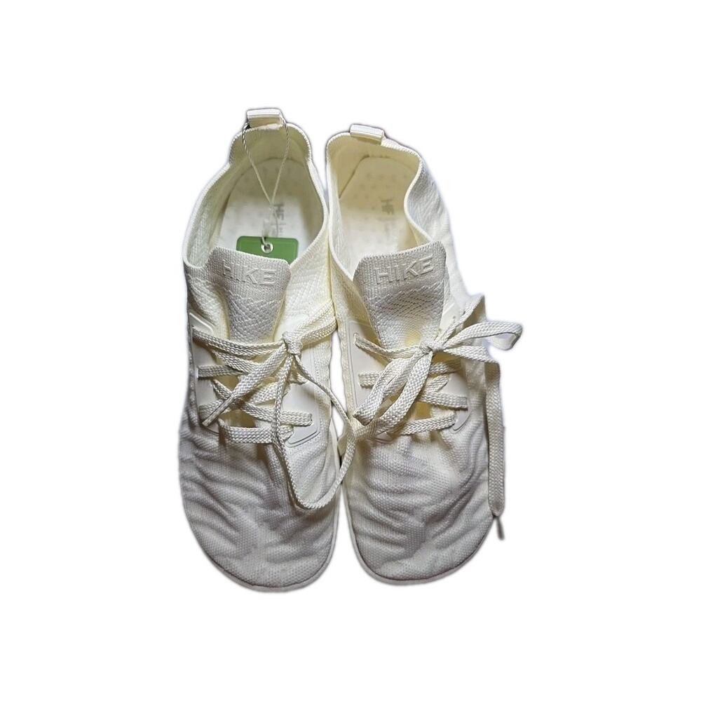 Hike Footwear Women Shoes Comforto Max Barefoot Wide Toe Size 8-8.5 White/Cream